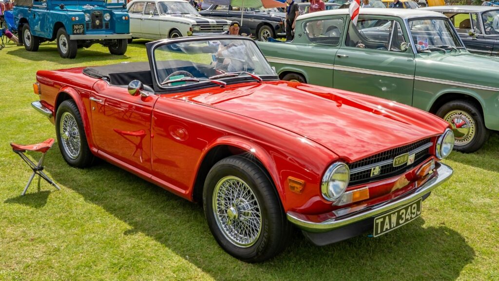 Triumph TR6 car
