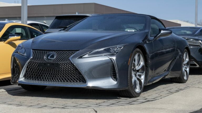 Lexus LC 500 Convertible car
