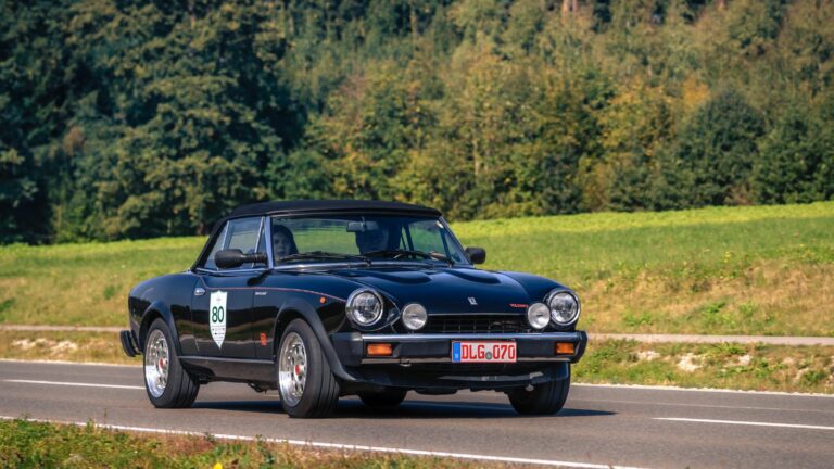 fiat 124 spider 1985 car