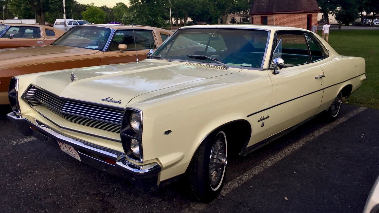 1967 AMC Ambassador 990 two-door hardtop (no B-pillar).