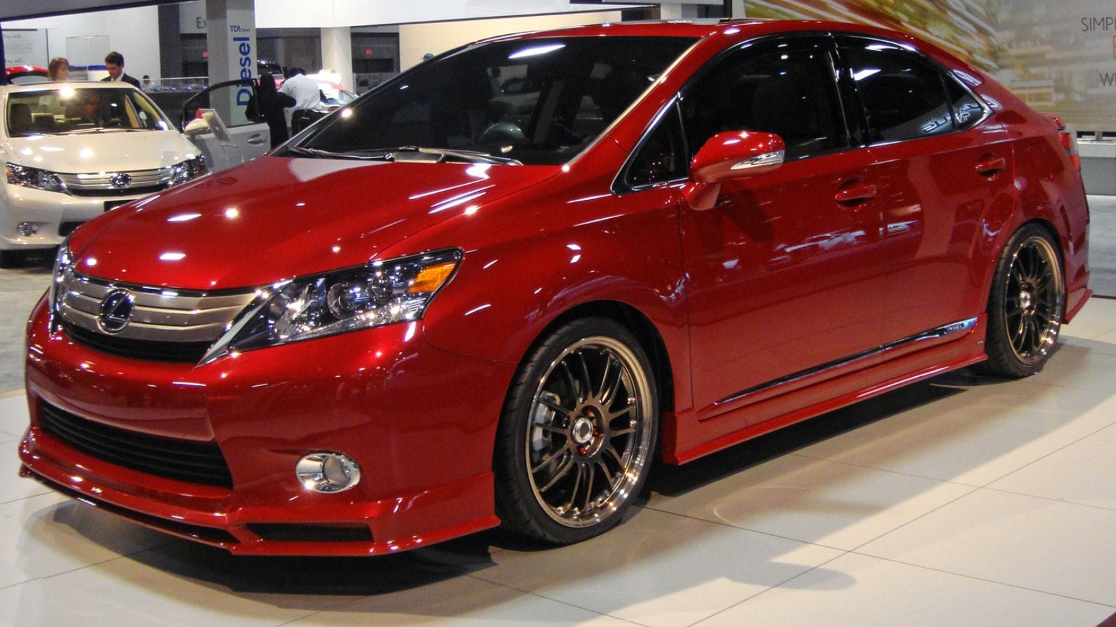 2010 Lexus HS 250h Hybrid at the 2010 Washington Auto Show