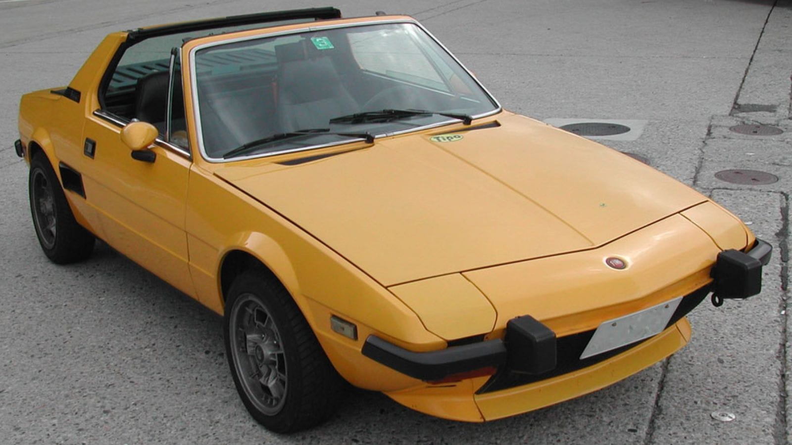 Fiat X19 1974 US model in Japan