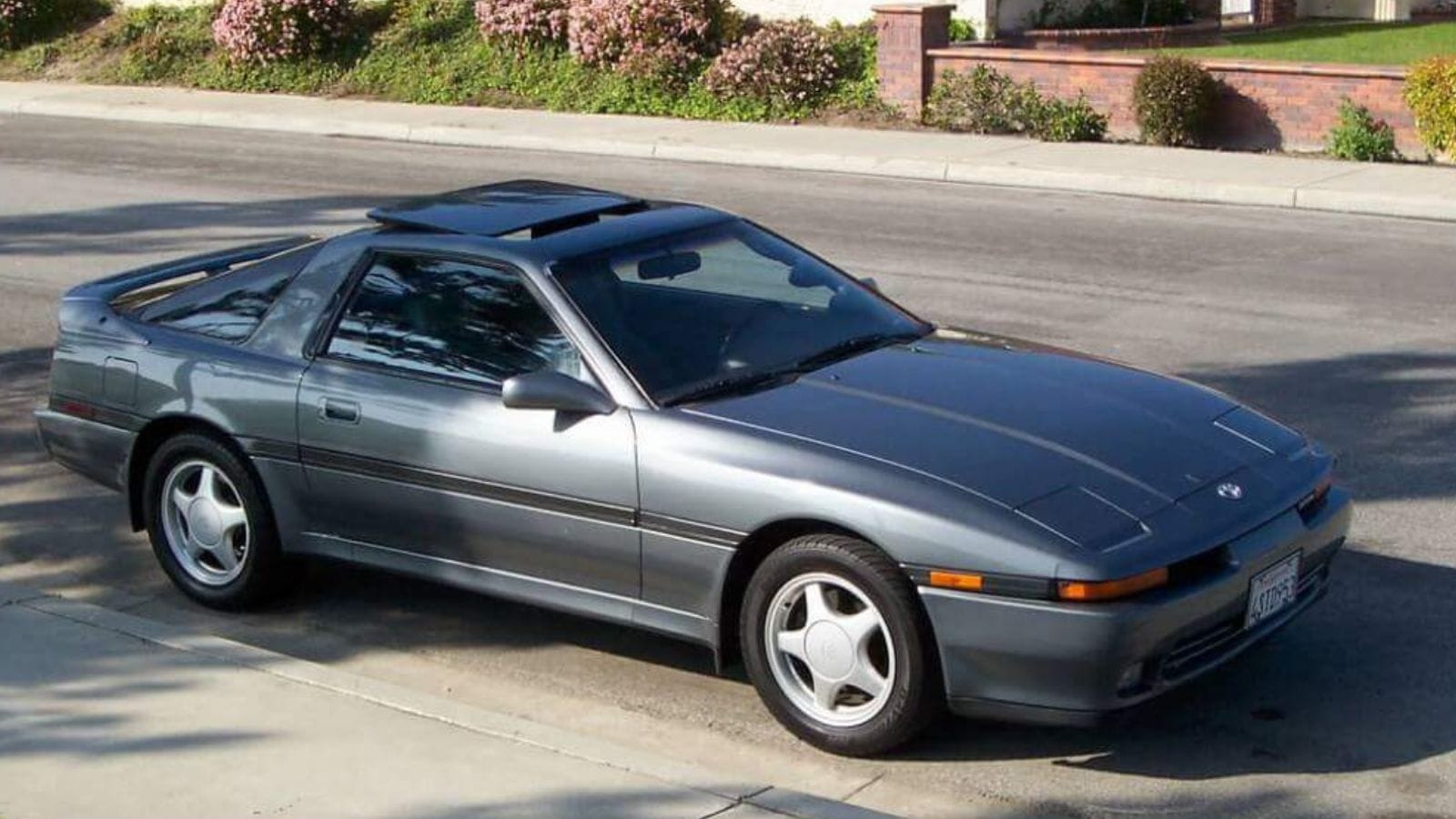 Supra with sunroof and new Toyota emblem
