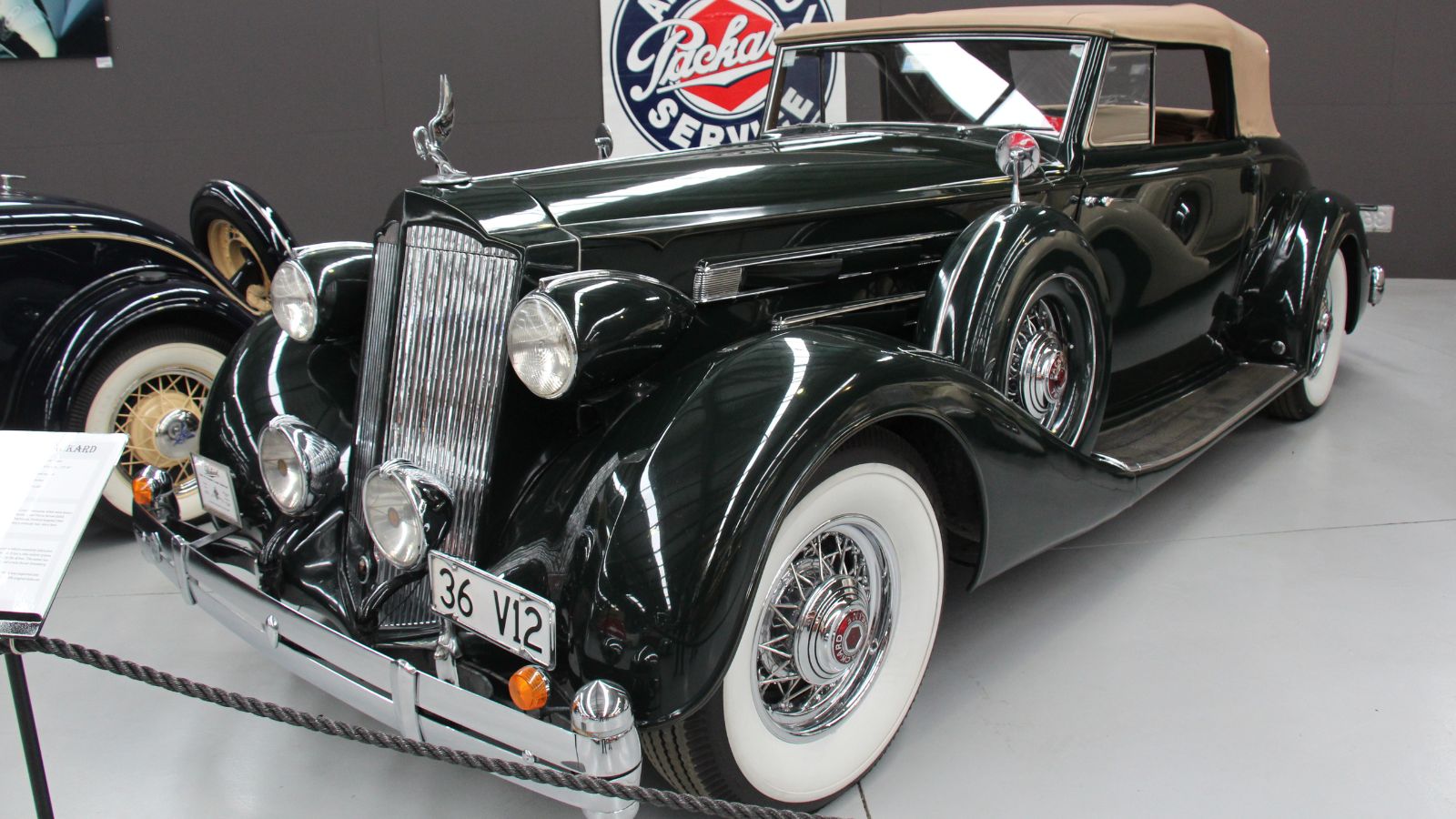 1936 Packard 1407 Twelve Convertible