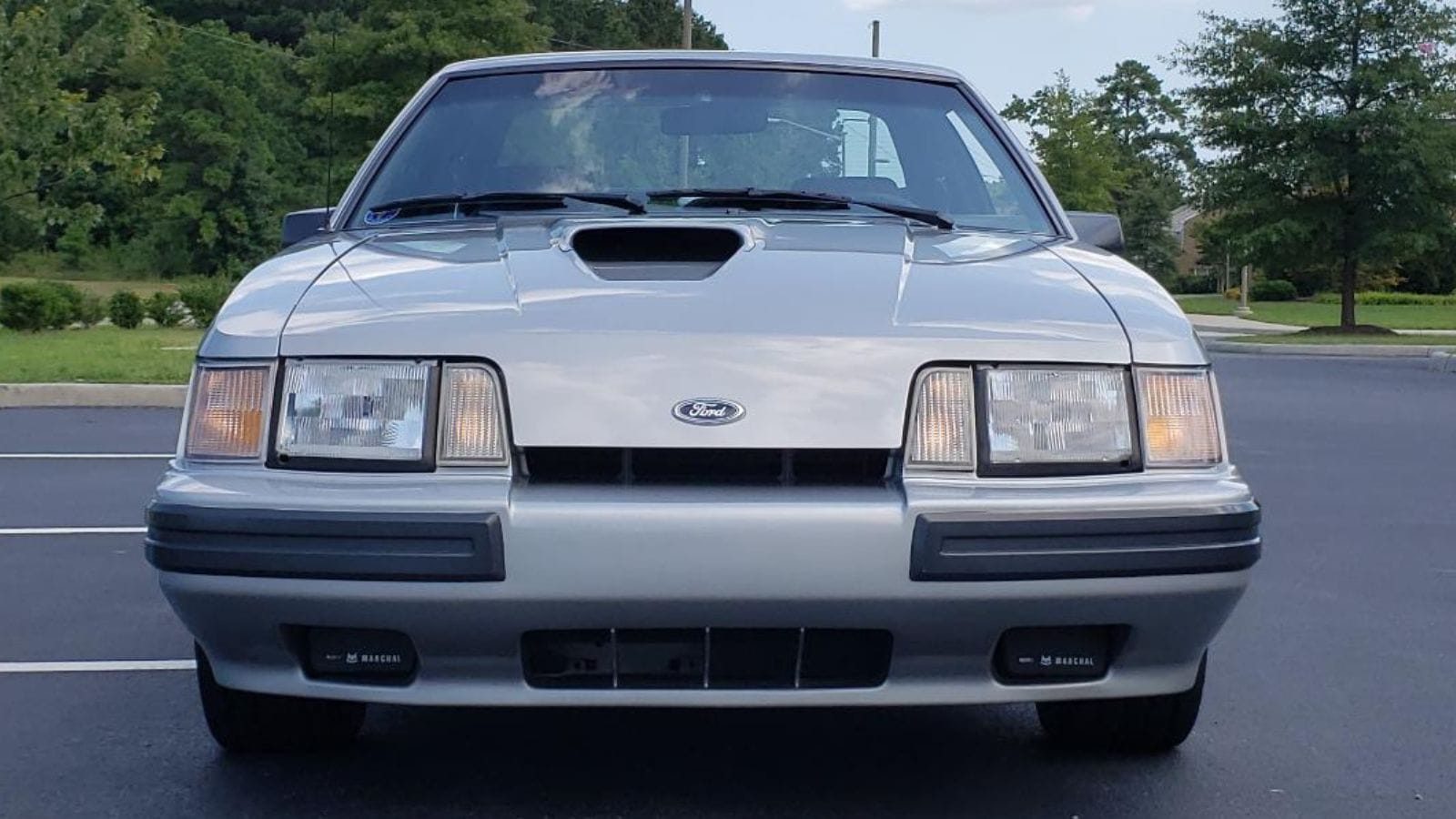 1986 Mustang SVO Silver