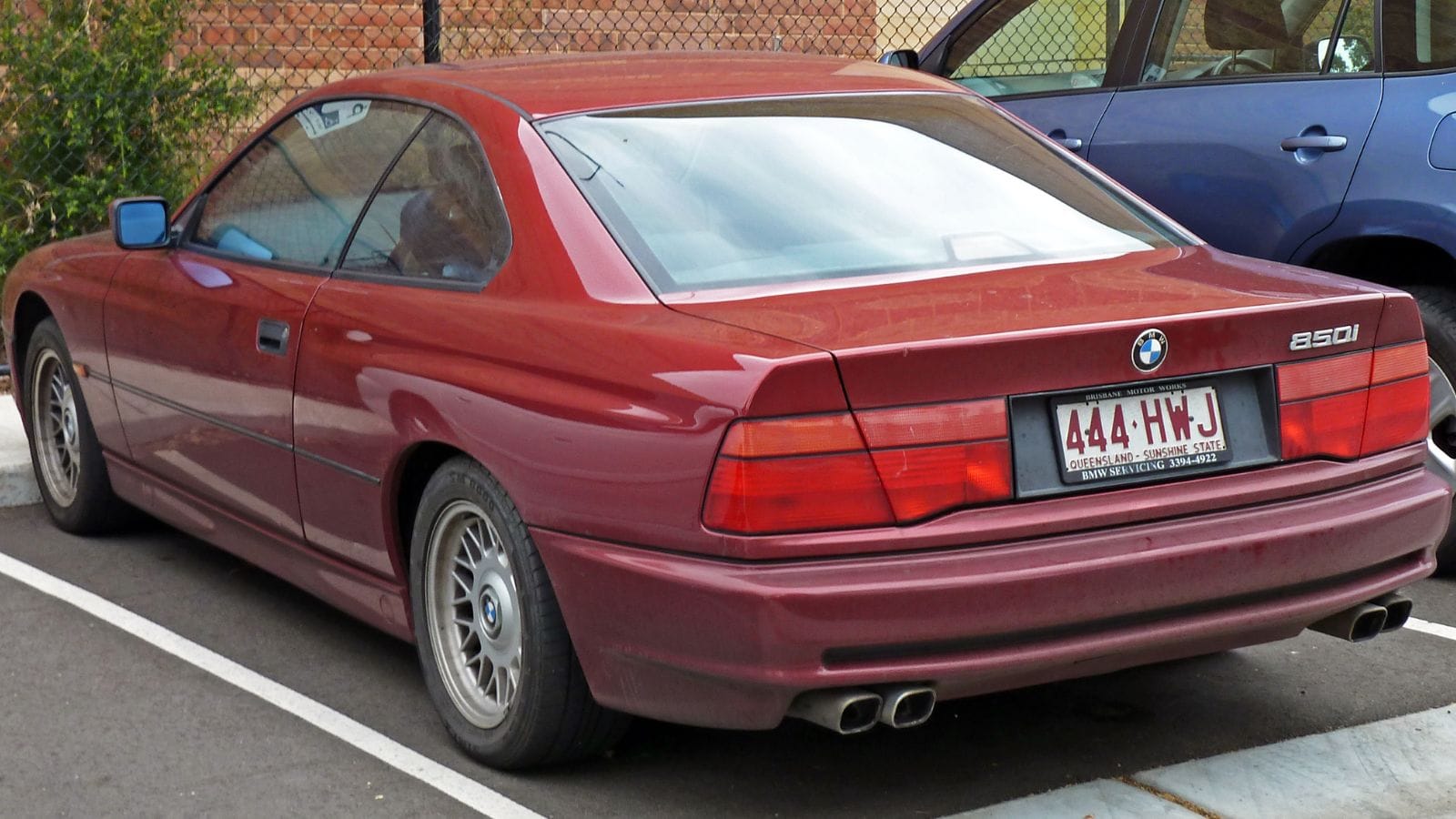 1990–1992 BMW 850i (E31) coupe