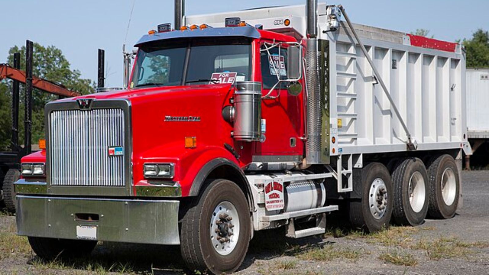 2015 Western Star 4900 dump truck
