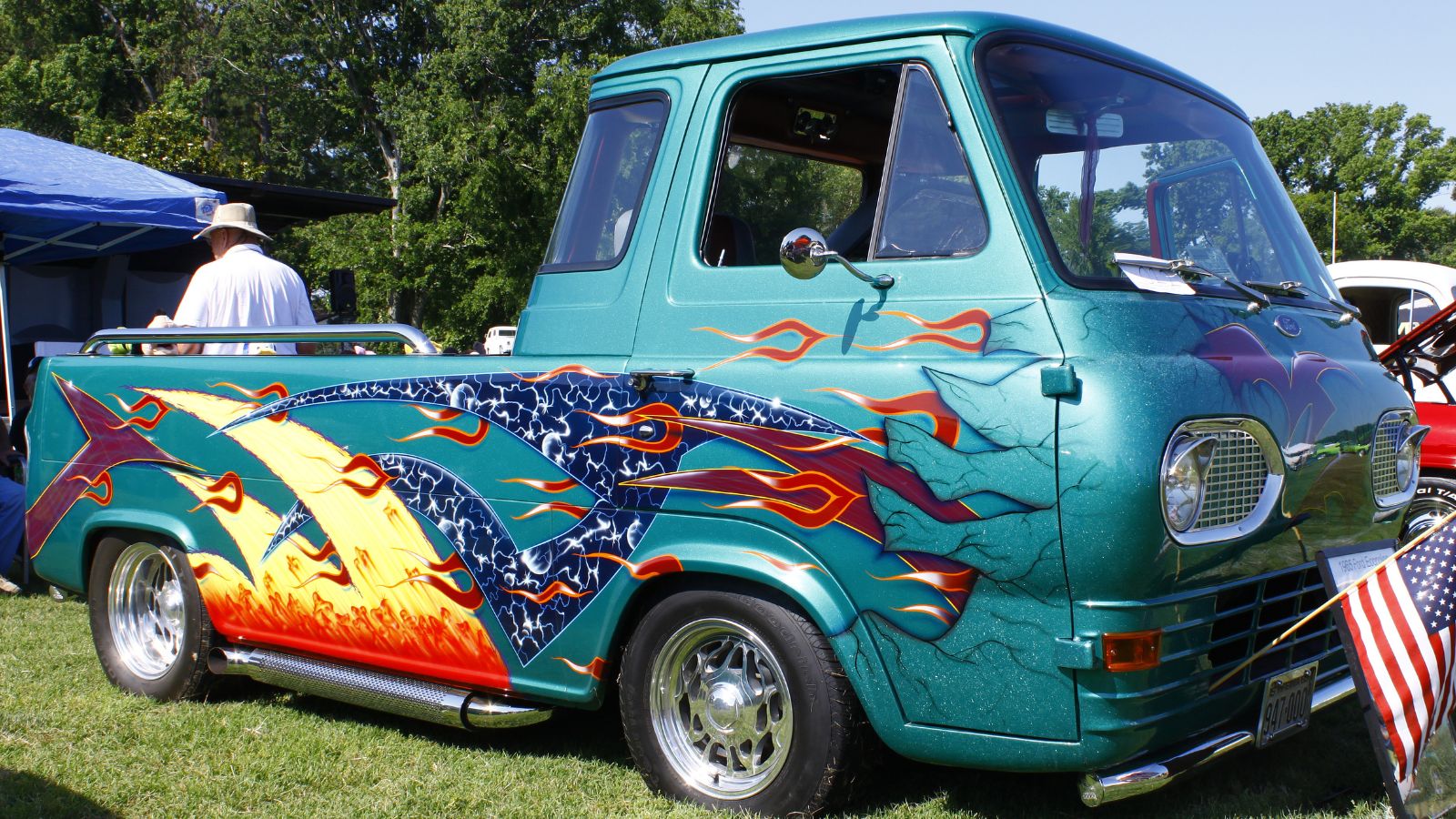 65 Ford Econoline 87B body at the 3rd annual HCS car show
