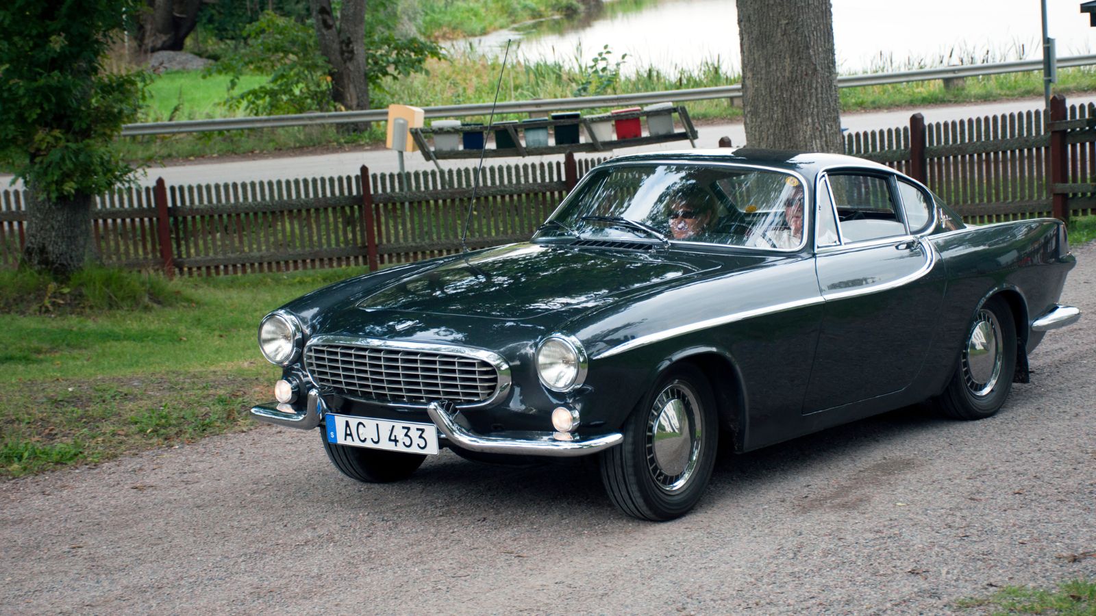 Classic Volvo P1800 from 1961