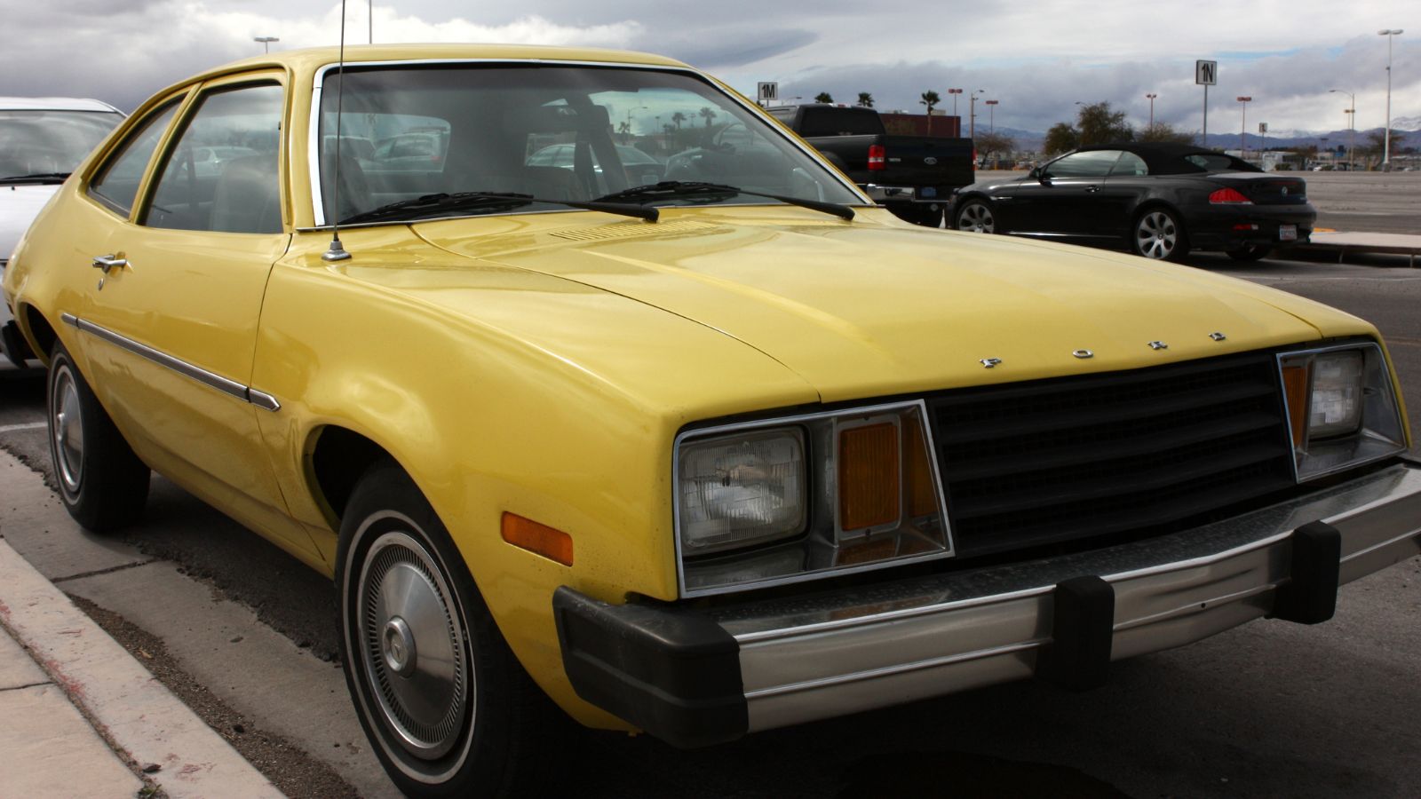 Classic Yellow Ford Pinto