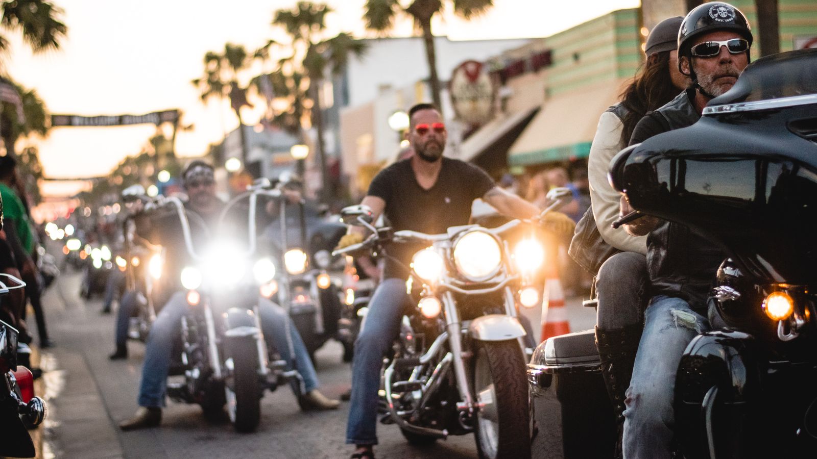 Daytona Beach Bike Week 2018 Parade of Motorcyles