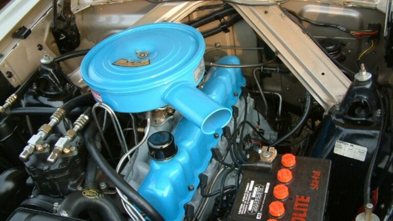 Ford six-cylinder engine