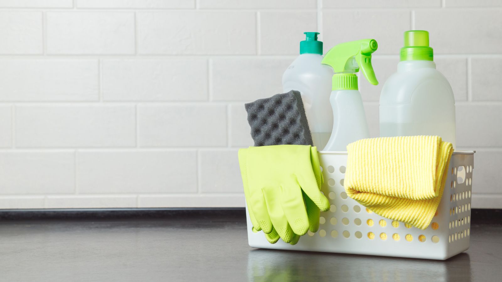 Household cleaning chemicals