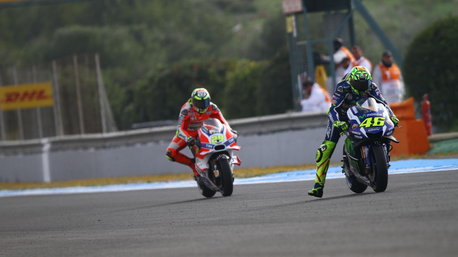Italian Yamaha rider