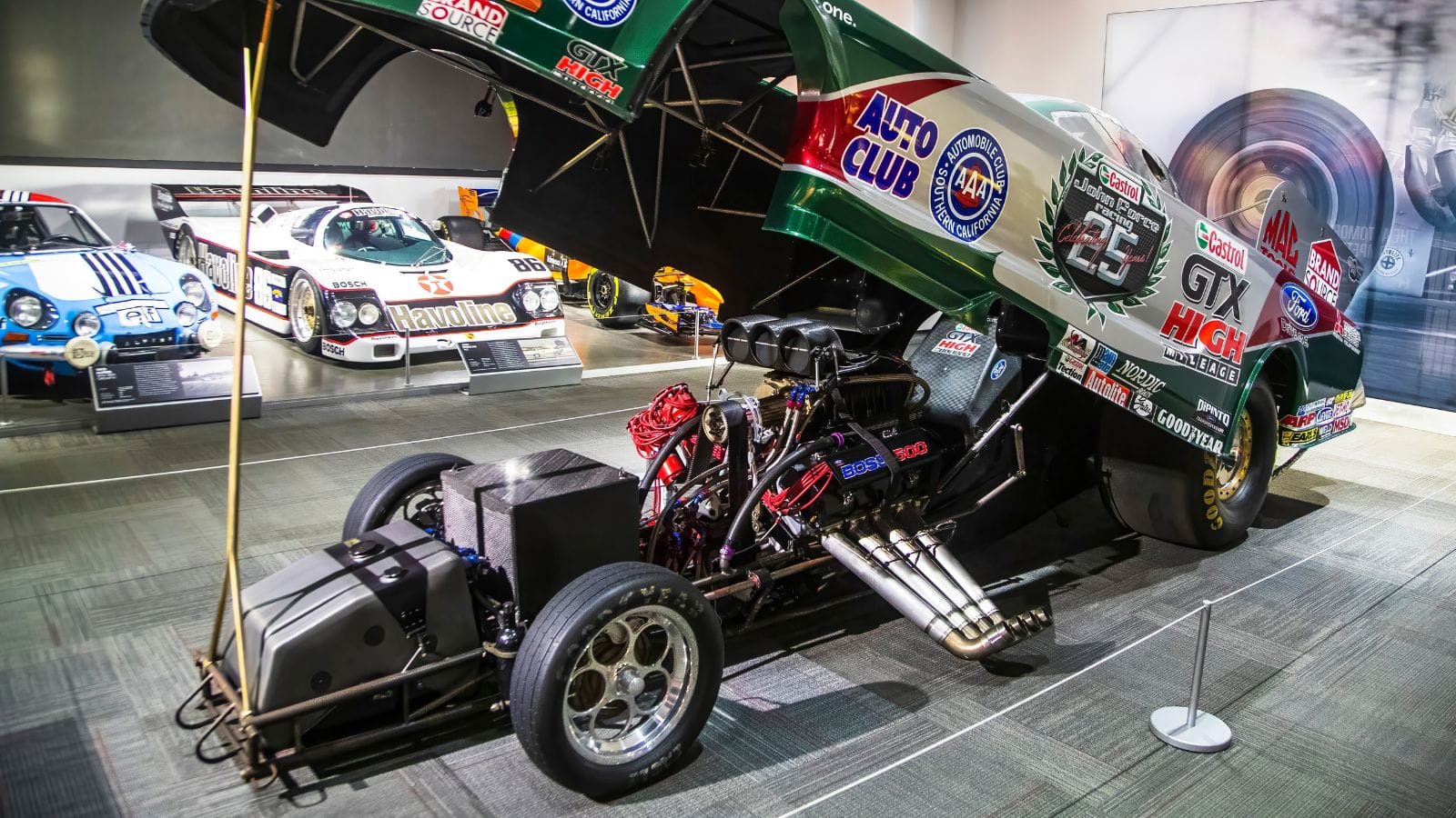 John Force Racing Ford Mustang NHRA Funny Car