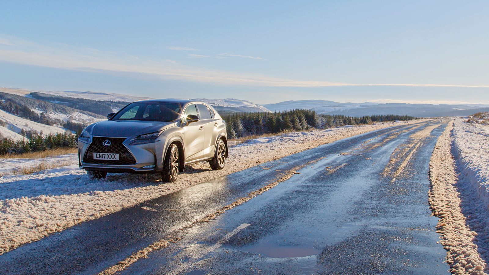 Lexus NX 300h F-Sport crossover hybrid car