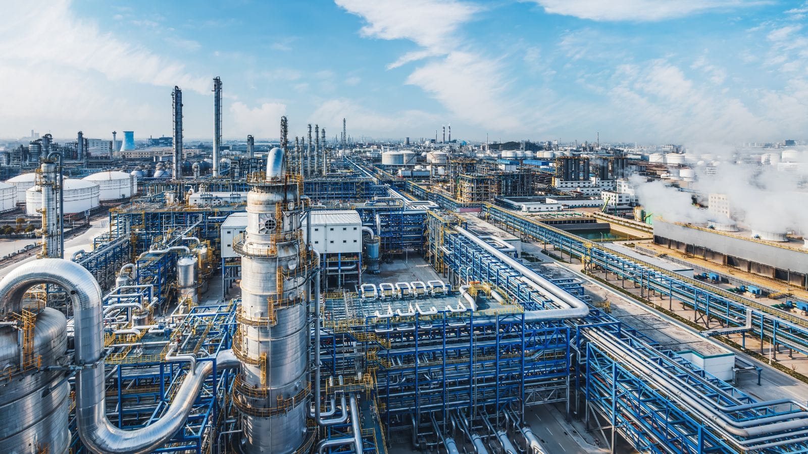 Oil refineries