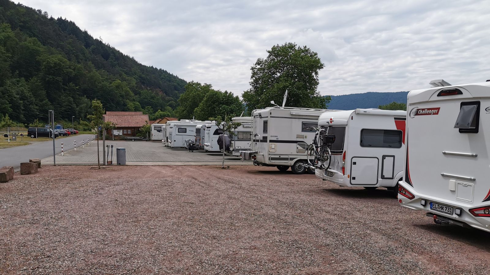 Recreational vehicle parking