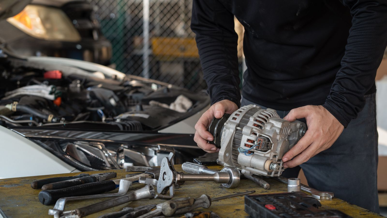 alternator of the car