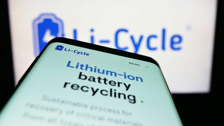 battery recycling company Li-Cycle