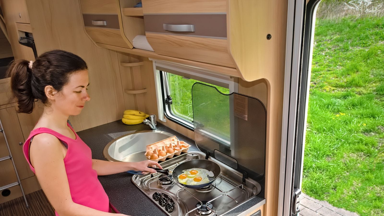 camper, motorhome interior