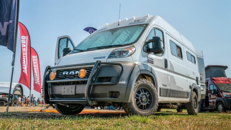camper van on Ram ProMaster