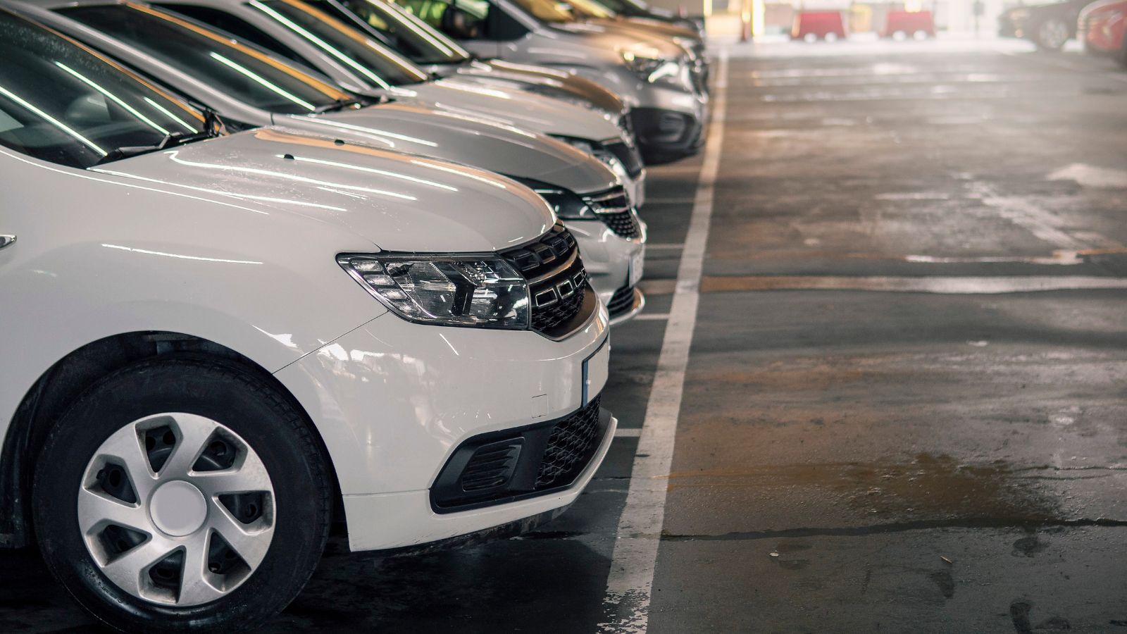 car park or dealership