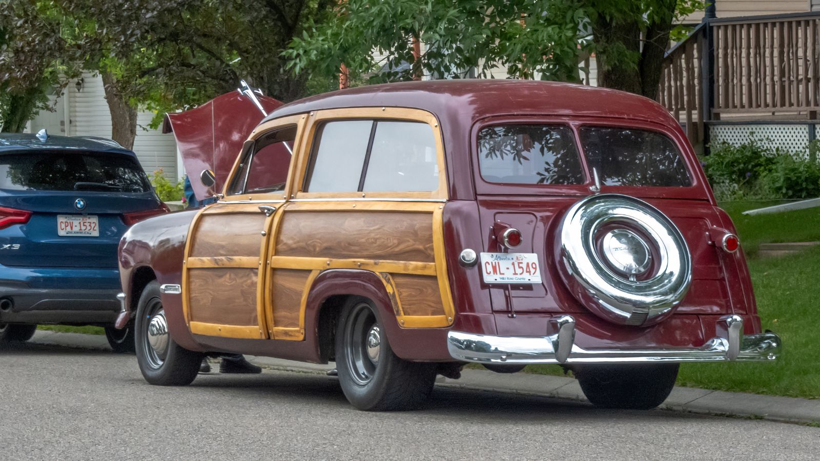 classic Ford woody wagon