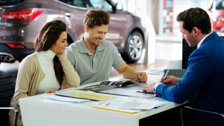 dealership showroom