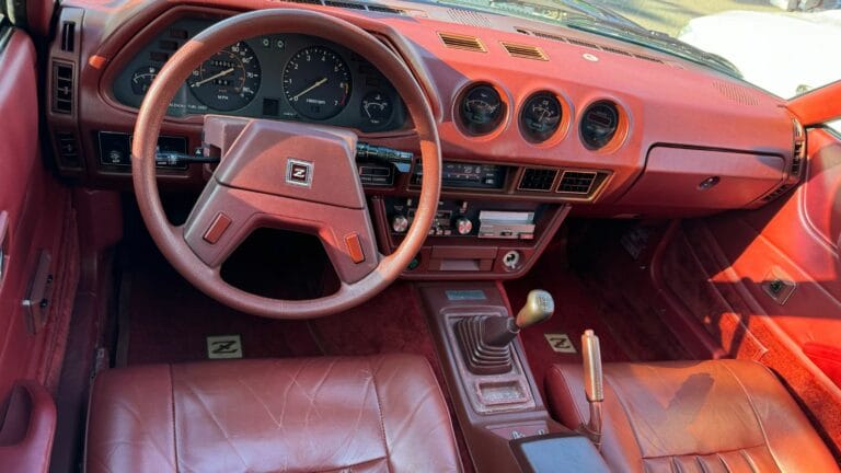 interior of a 1980 Datsun 280ZX