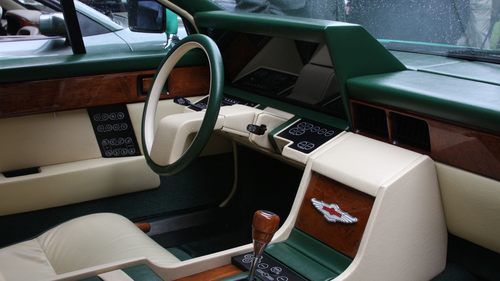 interior of this Aston Martin Lagonda