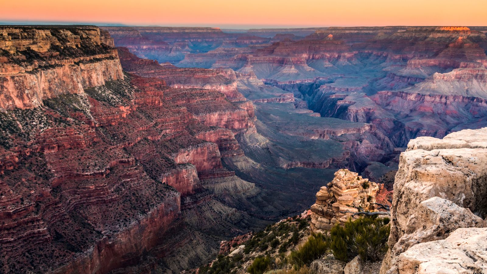 the Grand Canyon National Park in Arizona
