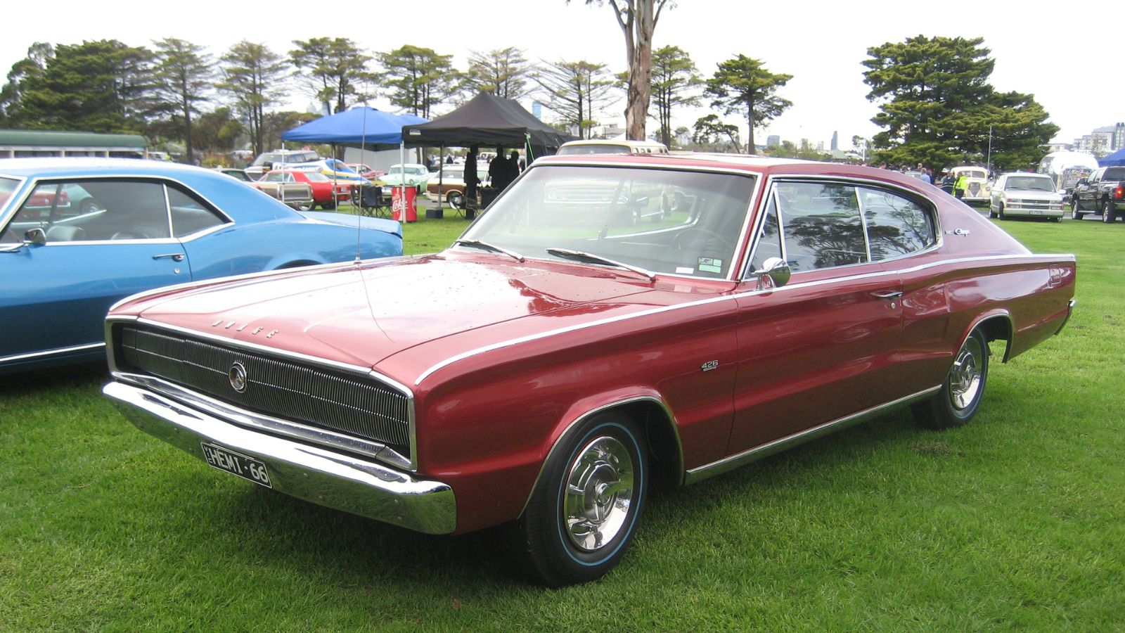 1966 Dodge Charger 426 Hemi red