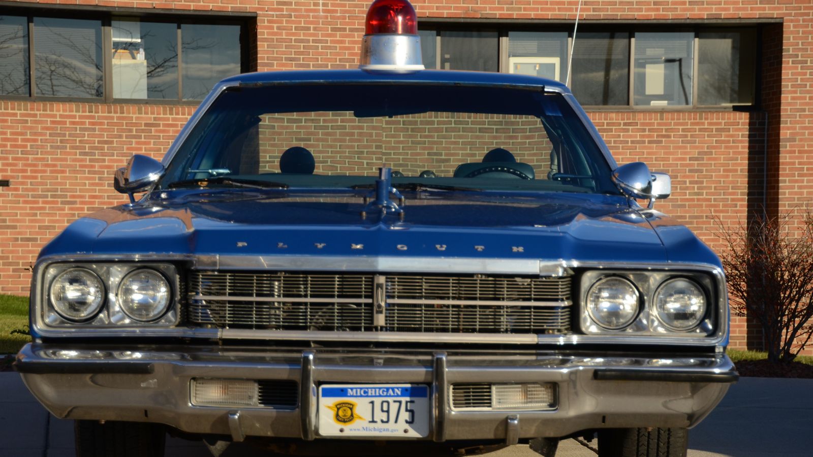1975 Plymouth Fury Michigan State Police car