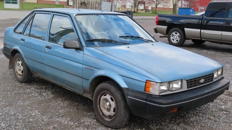 1986 Chevrolet Nova sedan