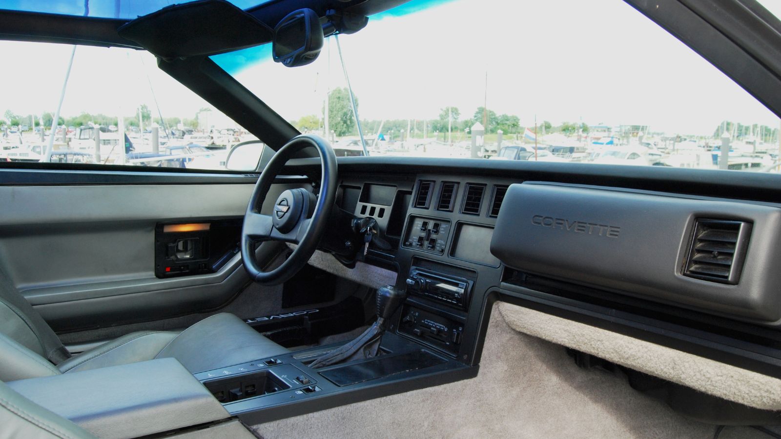 1986 Corvette C4 interior