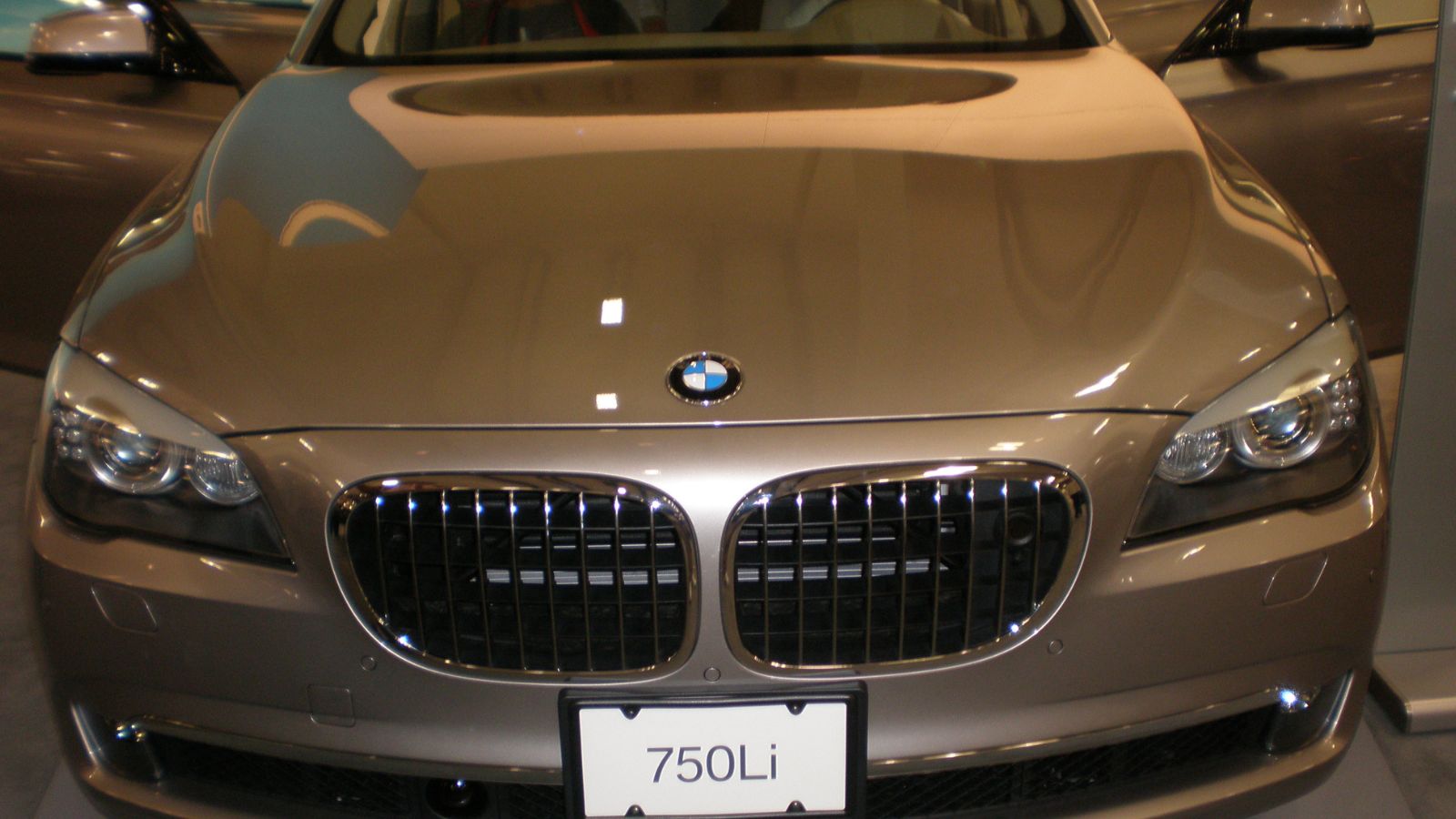 2009 silver BMW 750Li
