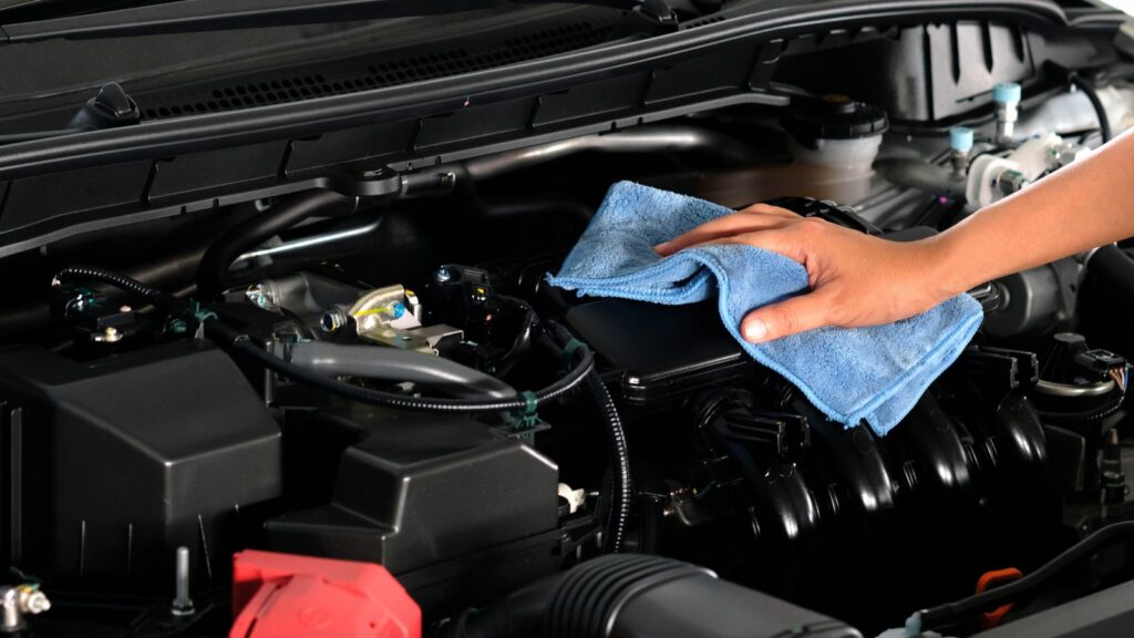 Car Engine Clean