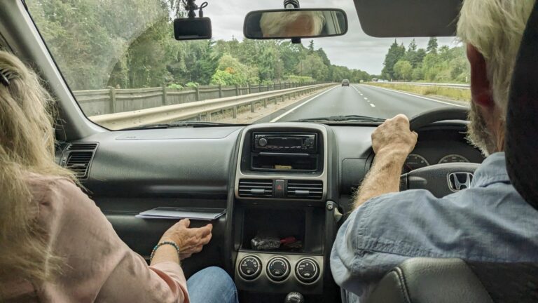 Car drive, Left side