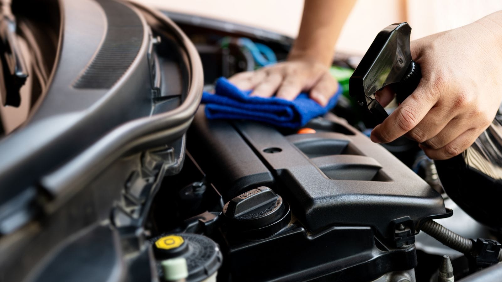 Clean Car Engine