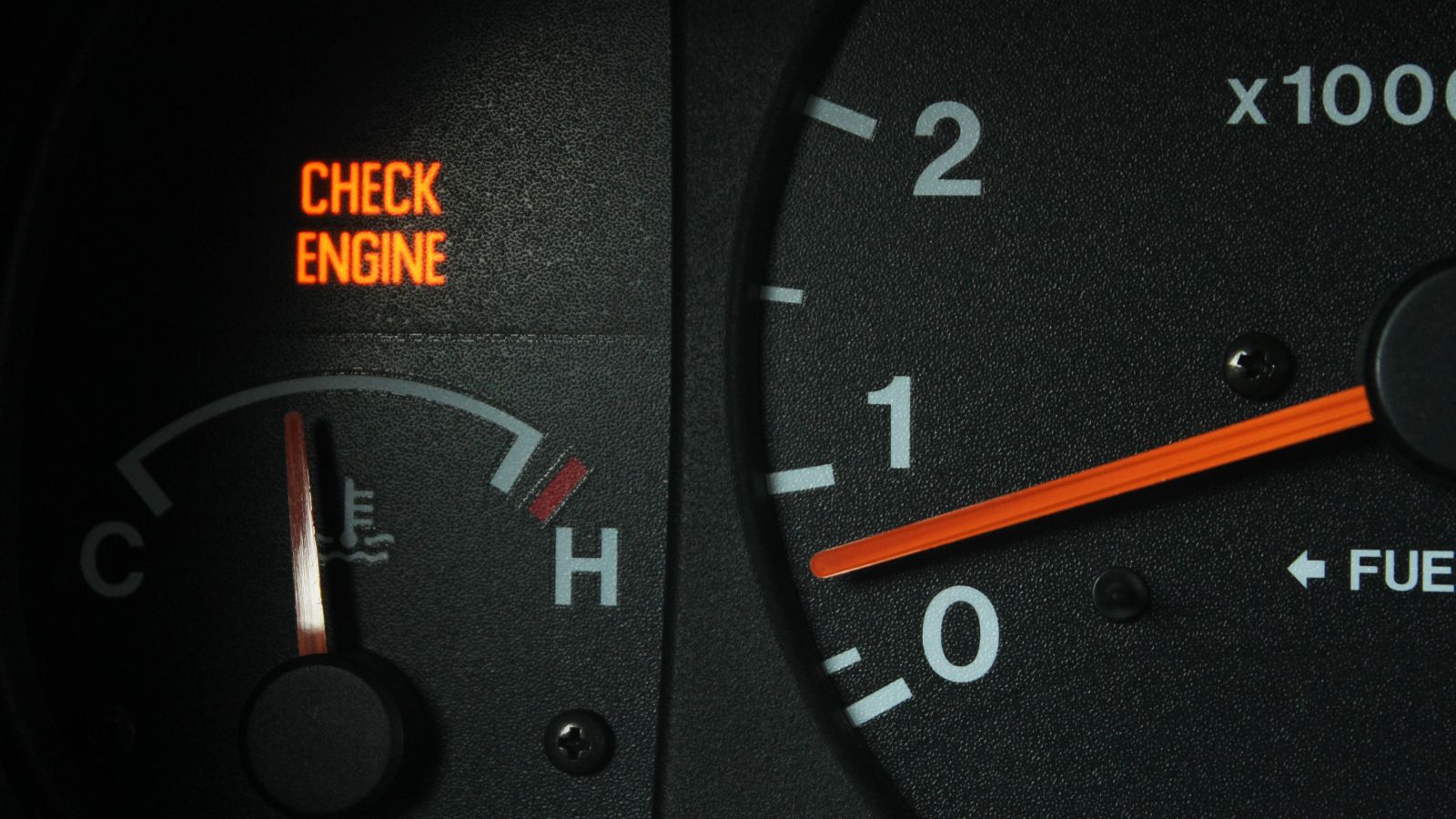 Dashboard warning light