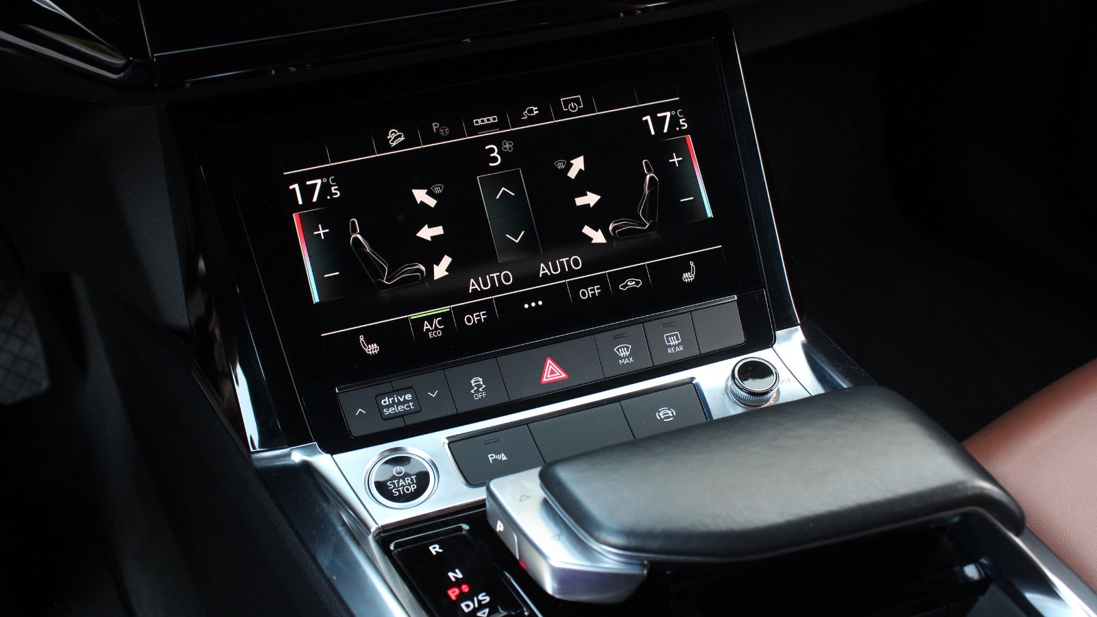 Electric Audi E-Tron climate control