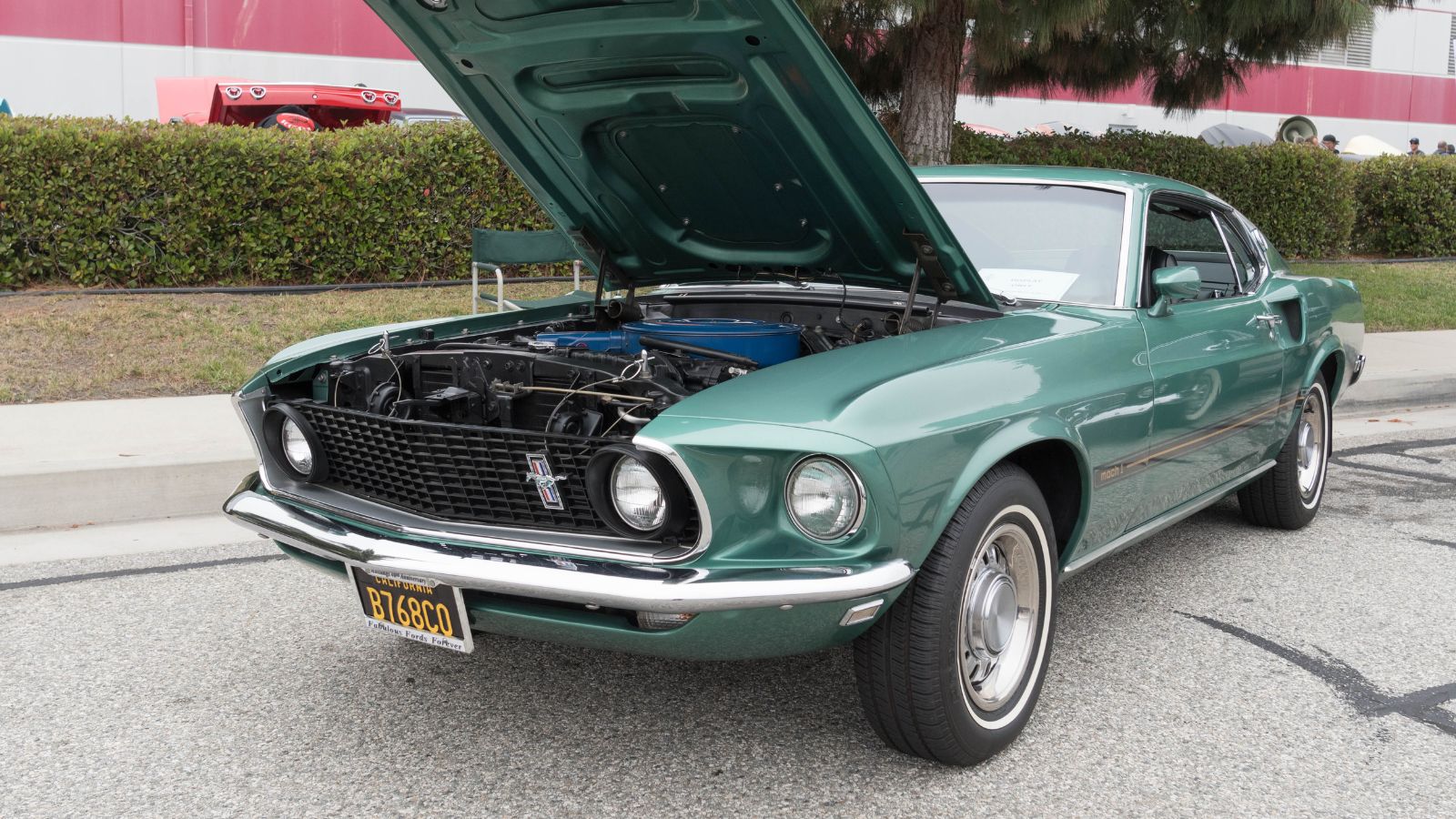 Ford Mustang Silver Jade