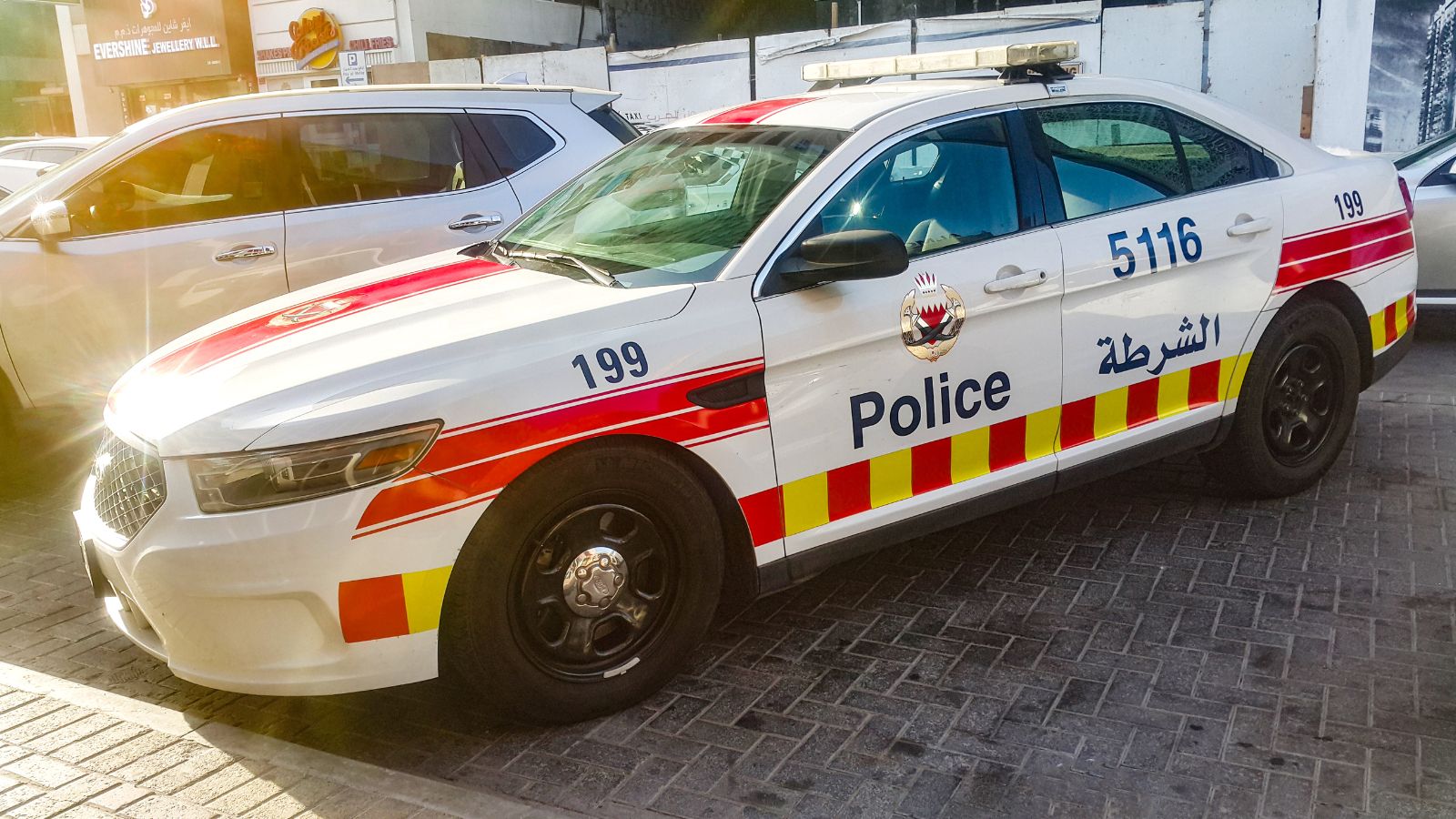 Ford Taurus Police Interceptor Traffic Police Bahrain