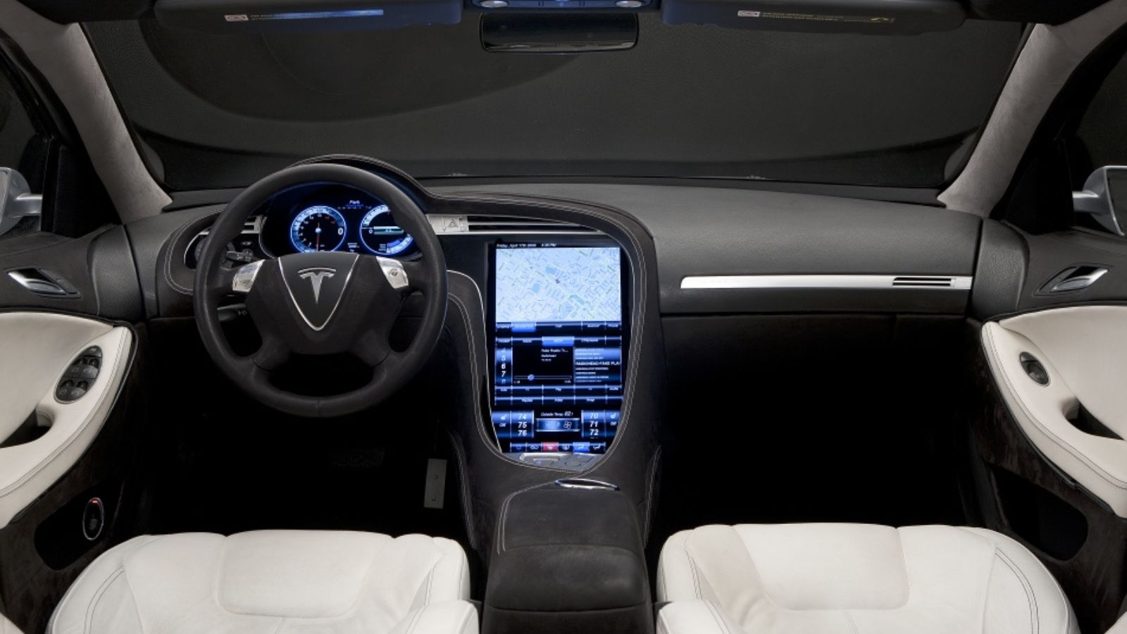 Model S touchscreen