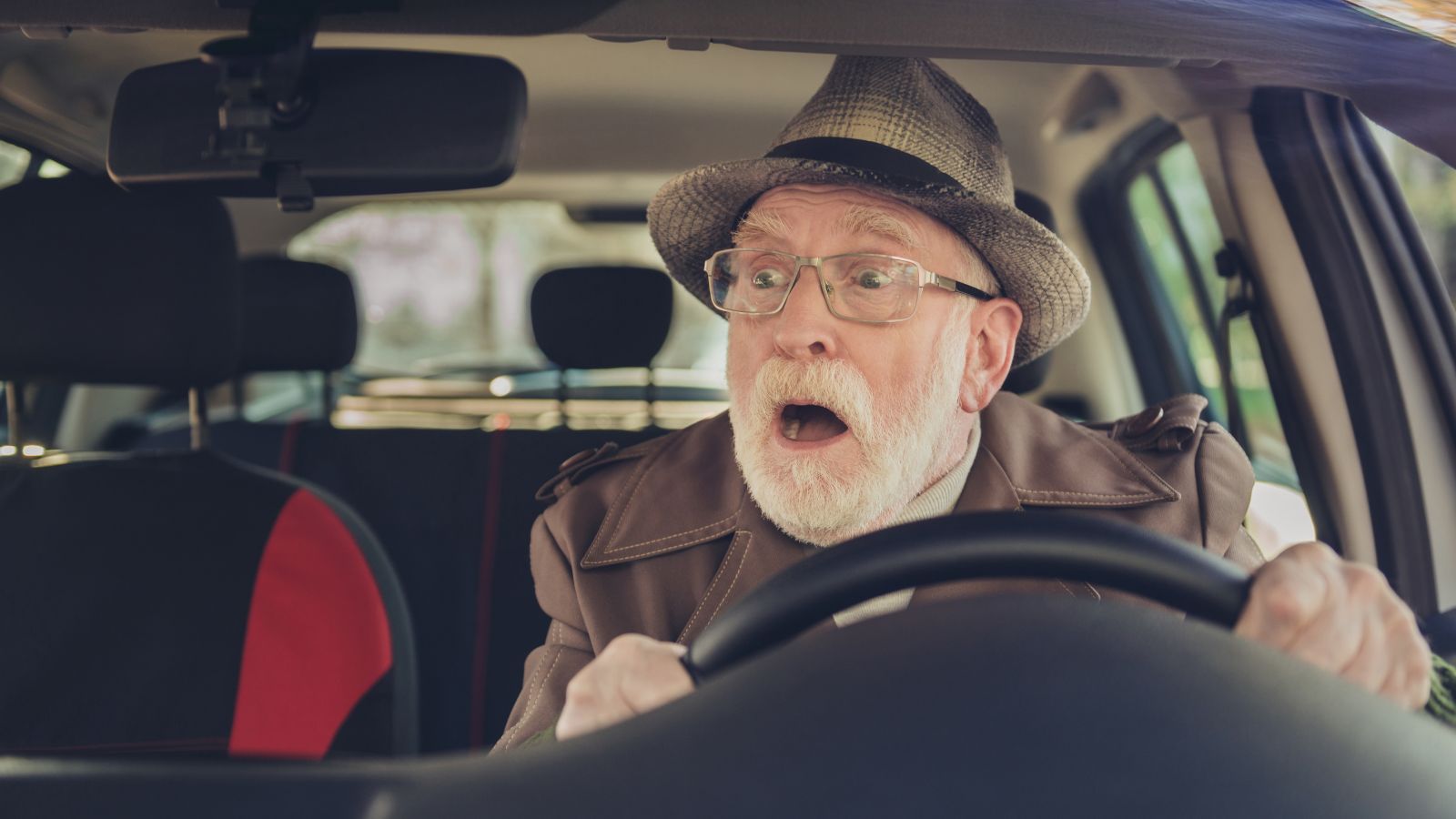Old man drive