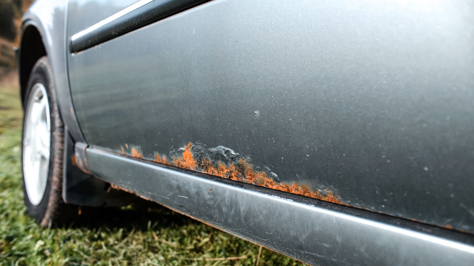 Rust on the car door