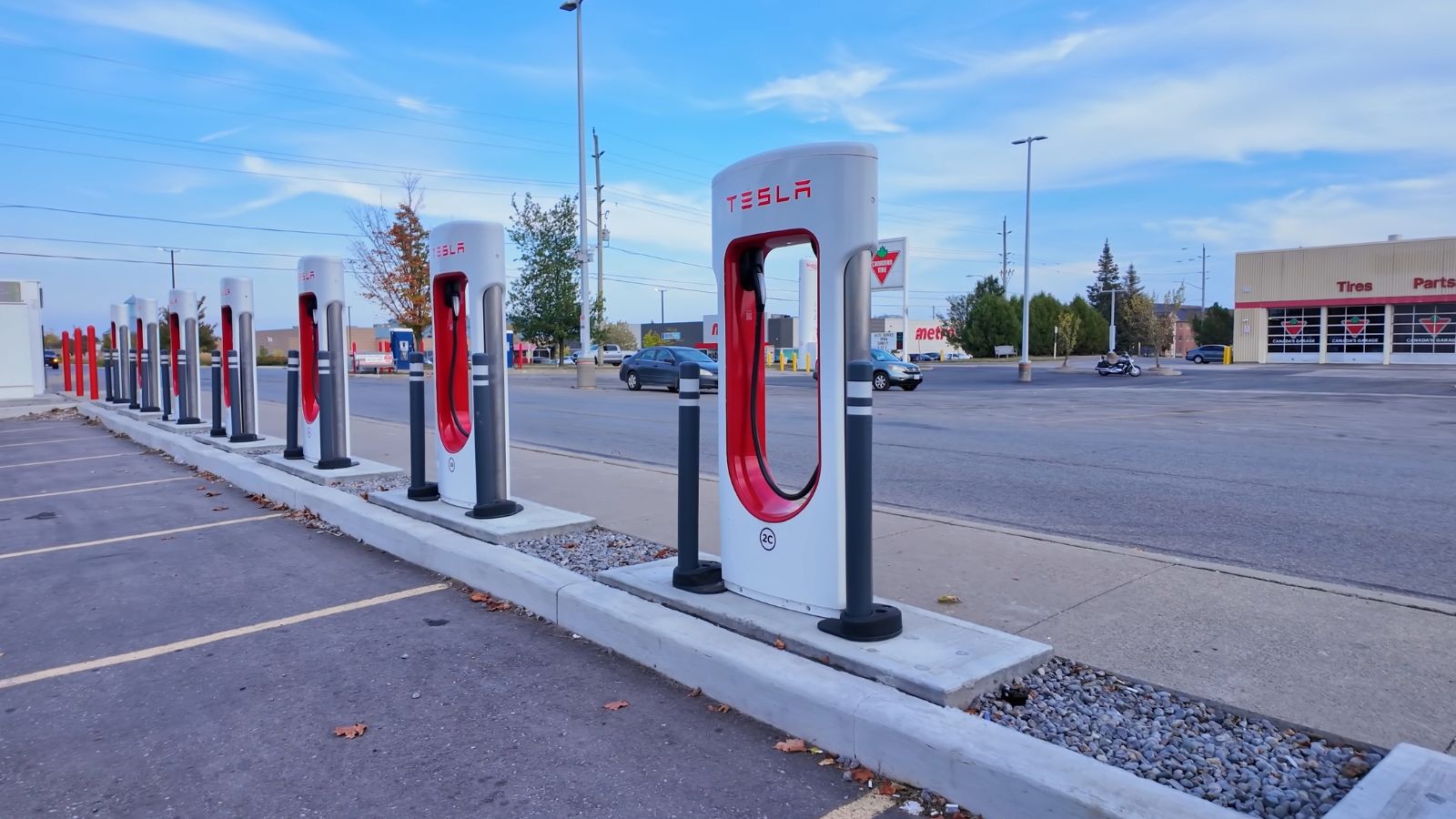 Tesla super charger