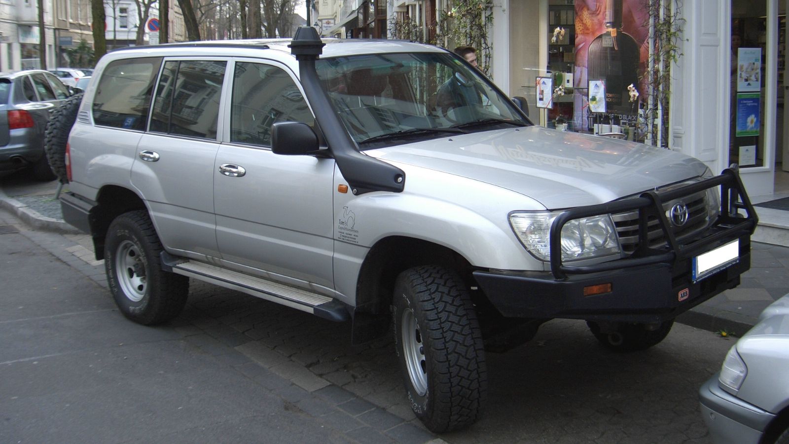 Toyota Land Cruiser 100 series 1998-2007 TOMS FAHRZEUGTECHNIK conversion frontright 2008-04-11 U