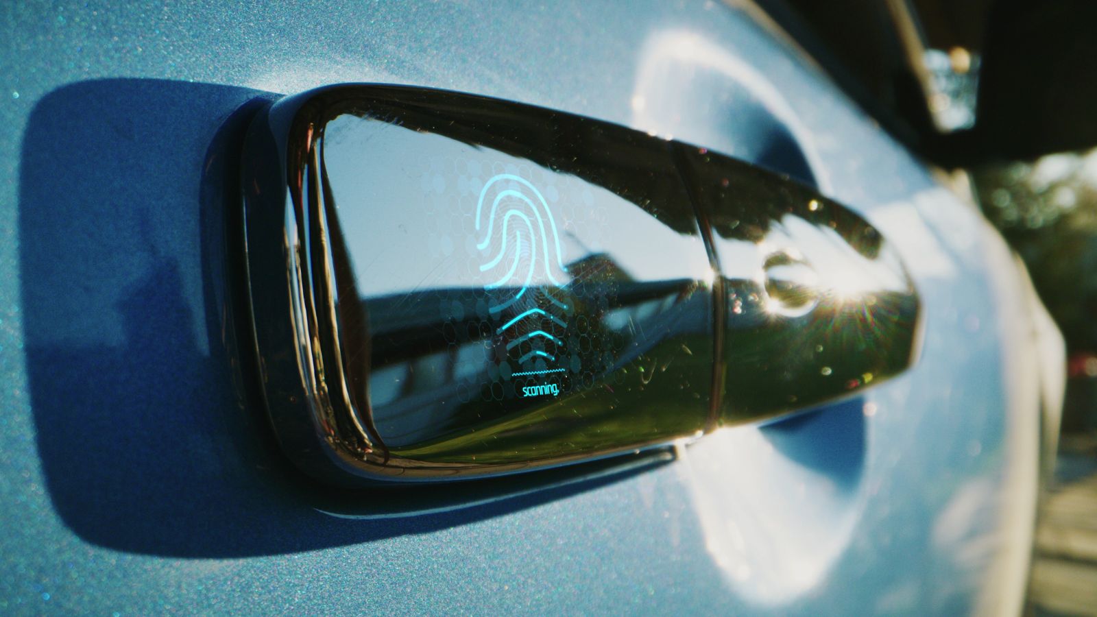 fingerprint reader to unlock car